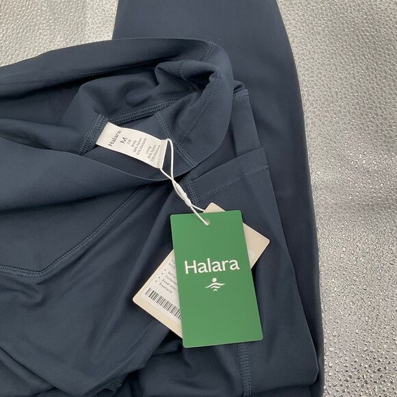 NWT Halara Indigo UltraSculpt SoCinched High Waisted Scrunch 7/8 Leggings Medium - Picture 9 of 12
